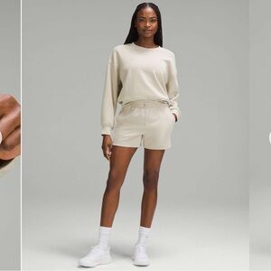 Lululemon | Softstreme High-Rise Short 4" | Cream | Never Worn